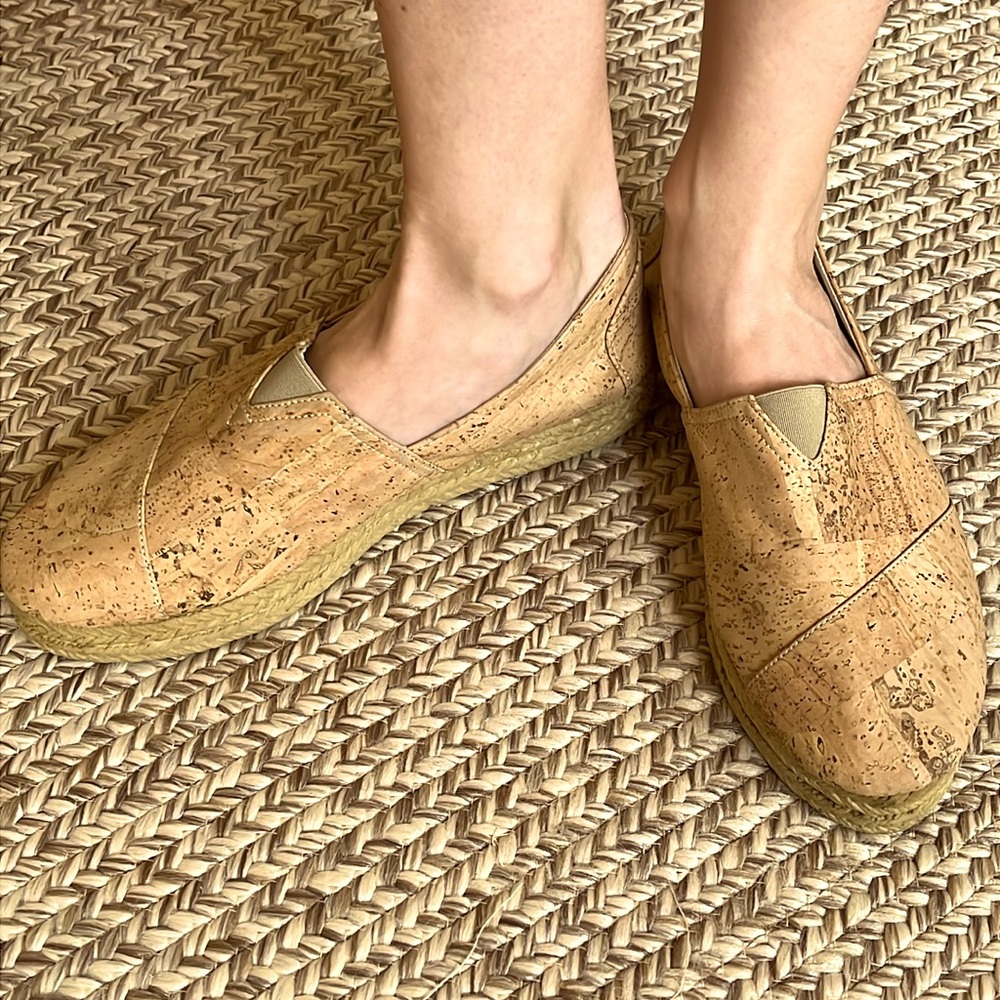 Artelusa Cork Tom Slip-Ons